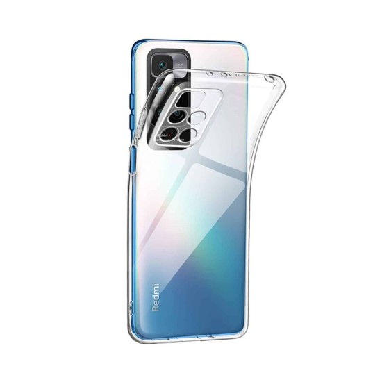 Capa de Silicone 360º para Xiaomi Mi 10/Mi 10 Pro Transparente